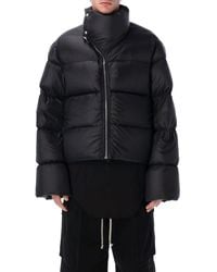 Rick Owens - Turtle Cropped Down Jacket - Lyst