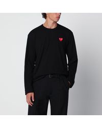COMME DES GARÇONS PLAY - Shirt Cotton Long-Sleeve Top - Lyst