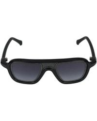 Yohji Yamamoto - Sunglasses Sun502 C01/22/145 - Lyst