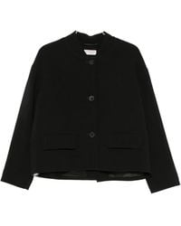 Alberto Biani - Button-Fastening Flap-Pocket Jacket - Lyst