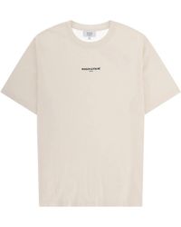 Maison Kitsuné - Maison Kitsuné T-Shirt Con Logo - Lyst