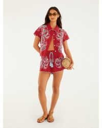 FARM Rio - Shorts With Embroidery - Lyst