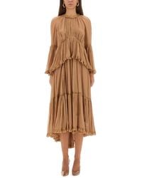 Zimmermann - Hypnotic Peplum Ruffle Dress - Lyst