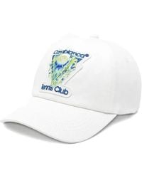 CASABLANCA - The Art Of The Serve Baseball Cap - Lyst