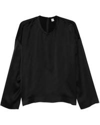 TOTEME - "Boxy Satin" Top - Lyst