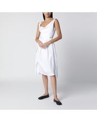 Vivienne Westwood - Sunday Midi Cotton Poplin Dress - Lyst