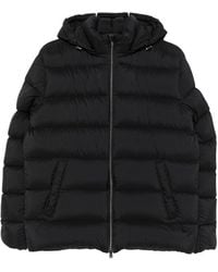 Herno - Quilted Puffer Jacket With Adjustable Hood And Boxy Fit - Lyst