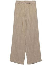 Alysi - Linen Pants - Lyst