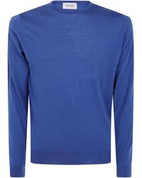 John Smedley - "Lundy" Crewneck Long Sleeves Pullover - Lyst