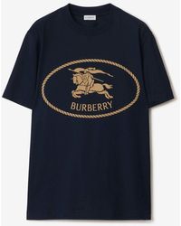 Burberry Su25-Mw-Tal T-Shirt in Natural for Men | Lyst