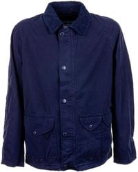 Barbour - Button Down Collar Jacket - Lyst