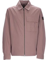 Belstaff - Giacca Overshirt Cargo - Lyst