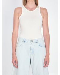 Alaïa - Halter Bodysuit - Lyst