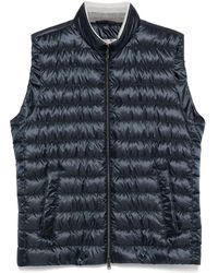 Herno - Nylon Down Vest - Lyst