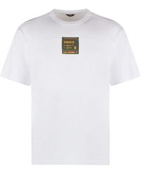K-Way - Fantome Cotton Crew-Neck T-Shirt - Lyst
