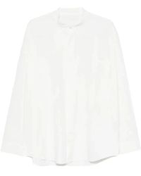 HOMME PLISSÉ - Homme Plisse Homme Plisse Issey Miyake Band-Collar Shirt - Lyst