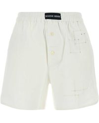 Marine Serre - Cotton Shorts - Lyst