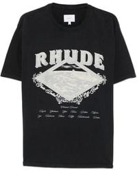 Rhude - Dakar Convoy Logo T-Shirt - Lyst
