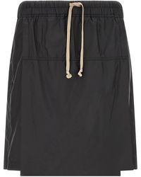 Rick Owens - Moncler + 'Kiltshorts' Bermuda Shorts - Lyst