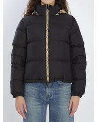 Burberry - Piumino - Lyst