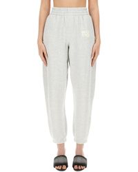 T By Alexander Wang - Comfortable Logo Jogging Pants - Lyst