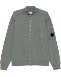 C.P. Company - C.P.Company Polo Collar Cotton Sweatshirt - Lyst
