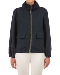 Le Tricot Perugia - Cotton Blend Jacket - Lyst