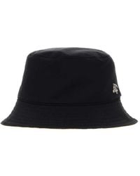 Burberry - Logo Bucket Hat - Lyst