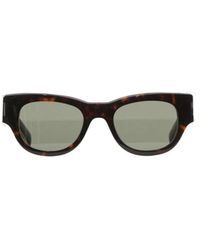 Saint Laurent - Aviator Sunglasses With Nylon Lenses - Lyst