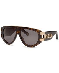 Philipp Plein - Acetate+Metal Sunglasses - Lyst