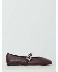 Roger Vivier - Efflorescence Strap Ballerina Flats - Lyst