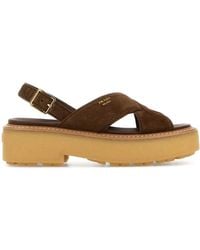 Prada - Sandals - Lyst