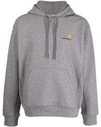 Carhartt - Logo Cotton Blend Hoodie - Lyst