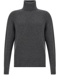 Ma'ry'ya - High Neck Sweater - Lyst