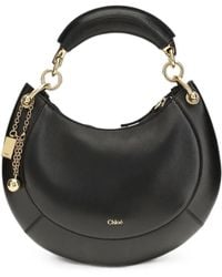 Chloé - Zipped Leather Shoulder Bag - Lyst