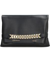 Victoria Beckham - Clutch Bag With Chain - Lyst