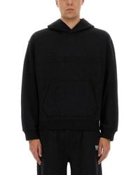 Helmut Lang - Sweatshirt With Embossed Logo - Lyst