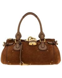 Chloé - Suede Paddington Shopping Bag - Lyst