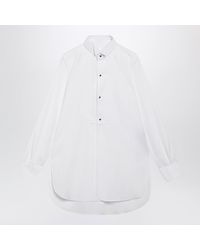 Maison Margiela - Longsleeve Cotton Poplin Shirt - Lyst