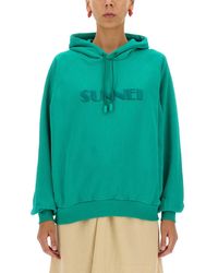 Sunnei - Sweatshirt With Logo - Lyst