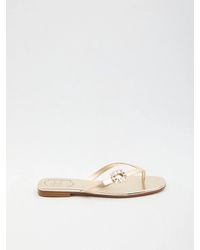 Roger Vivier - Crystal Slider Sandals - Lyst