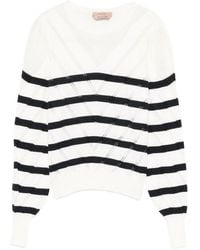 Twinset - Night Wool Sweater - Lyst
