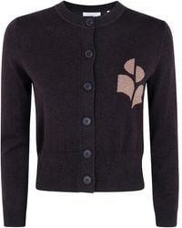 Isabel Marant - Isabel Marant Etoile "Newton" Classic Roundneck Cardigan - Lyst