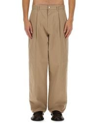Moschino - Cotton Blend Pants - Lyst