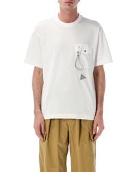 and wander - Pocket T-Shirt - Lyst