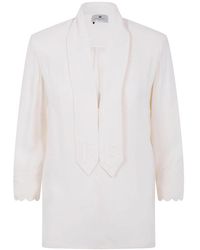 Elisabetta Franchi - 3/4 Sleeve Shirt - Lyst