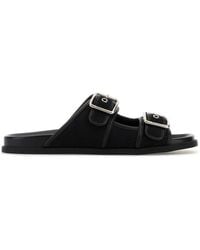 Gucci - Gg Fabric Slippers - Lyst