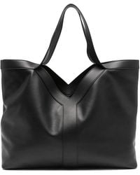 Saint Laurent - Y Large Leather Tote Bag - Lyst