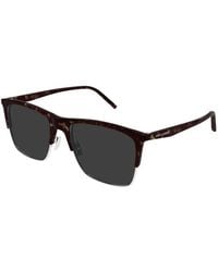 Saint Laurent - Sunglasses Sl 768 003 Havana Havana/18/145 - Lyst