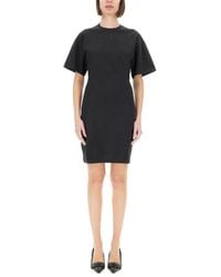 Courreges - Short Cotton Dress - Lyst
